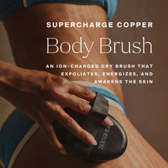HigherDOSE Supercharge Copper Body Brush