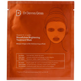 Dr Dennis Gross Skincare Vitamin C Lactic Biocellulose Brightening Treatment Mask - 4 Applications 0.35 oz