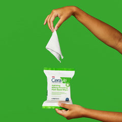 CeraVe Hydrating Makeup Removing Plant-Based Wipes
