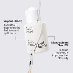 Act+Acre Cold Processed Hair Oil 2.2 fl oz