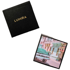 LUMIRA Cuban Tobacco Black Candle 10.5 oz