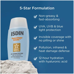 ISDIN Fusion Water Magic SPF40 50ml Duo ($76 Value)
