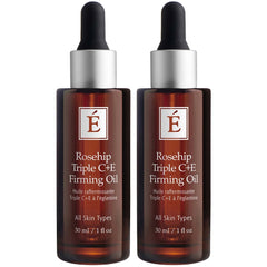 Eminence Organic Skin Care Rosehip Triple C+E Firming Oil Duo
