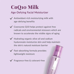 DHC CoQ10 Milk Lightweight Facial Moisturizer - 3.3 fl oz