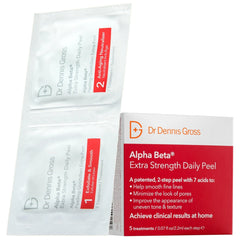 Dr Dennis Gross Extra Strength Alpha Beta Peel - (5 Packettes)