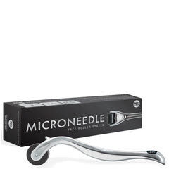 Beauty ORA Deluxe Microneedle Dermal Roller System 0.25mm - Silver/Black (1 piece)