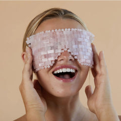 Skin Gym Rose Quartz Crystal Eye Mask