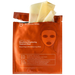 Dr Dennis Gross Skincare Vitamin C Lactic Biocellulose Brightening Treatment Mask - 4 Applications 0.35 oz