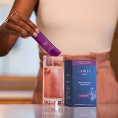 Foria Mello Magnesium Superblend - Pomegranate - 10 CT Travel Sticks