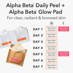 Dr Dennis Gross Skincare Alpha Beta Glow Pad Self-Tanner for Face (20 Pack)