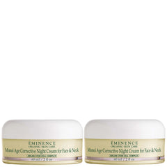 Eminence Organic Skin Care Monoi Age Corrective Night Cream Duo