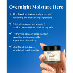DHC Extra Nighttime Moisture Facial Moisturizer - 1.5 oz