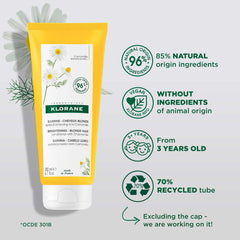 KLORANE Brightening Conditioner with Camomile for Blonde Hair 200ml