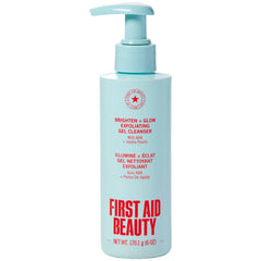First Aid Beauty Brighten + Glow Exfoliating Gel Cleanser - 6.0 oz