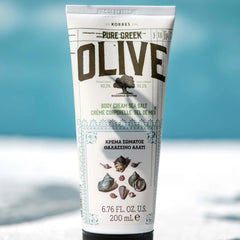 KORRES Pure Greek Olive Body Cream Sea Salt 200mL