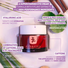 Erborian Skin Therapy Eye with caffeine, 5% Niacinamide and Korean Ginseng Extract