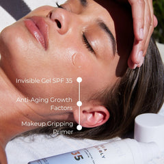 Sonrei Sea Clearly Hydrating Facial SPF 35 + Growth Factor Clear Gel Sunscreen 50ml