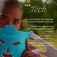 HigherDOSE Red Light Face Mask