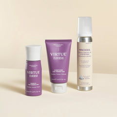 VIRTUE Flourish Nightly Intensive Hair Growth Treatment - Trial Size 3 piece