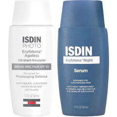 ISDIN 24-Hour Sun Damage Repair Duo - Tinted ($96 Value)