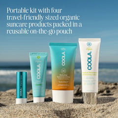 COOLA 4 Piece Organic Suncare Travel Set