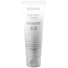 Sonrei Clearly Zinq SPF 60 Mineral Gel Sunscreen 96g