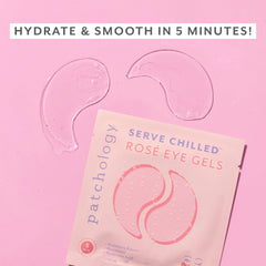 Patchology Served Chilled Rose Eye Gel - 15 Pack