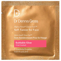 Dr Dennis Gross Skincare Alpha Beta Glow Pad Self-Tanner for Face (20 Pack)