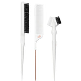 T3 Pintail Comb, Edge Brush, and Teasing Brush Detail Set