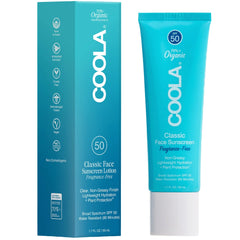 COOLA Classic Face Organic Sunscreen Lotion SPF 50 - Fragrance-Free 50 ml