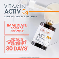 Avène Vitamin Activ Cg Radiance Concentrated Serum 30ml