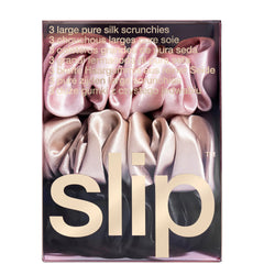 Slip Pure Silk 3-Pack Large Scrunchies (3 piece)