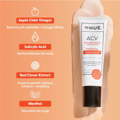 dpHUE Apple Cider Vinegar Exfoliating Scalp Detox 4 oz