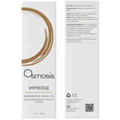 Osmosis Immerse Restorative Facial Oil 30ml