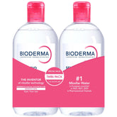 Bioderma Sensibio H2O Micellar Water Duo 16.9 oz (Worth $40.00)