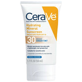 CeraVe Hydrating Mineral Tinted Sunscreen SPF 30 (Various Shades)