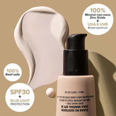 NUDESTIX Nudescreen Daily Mineral Veil SPF 30 (Various Shades)