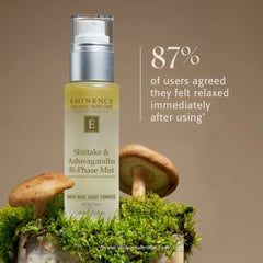 Eminence Organic Skin Care Shiitake & Ashwagandha Bi-Phase Mist 60ml