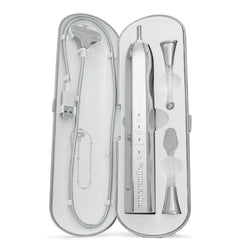Supersmile Zina45 Sonic Pulse Toothbrush - Silver Chrome