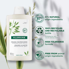 Klorane Softening Shampoo with Oat Milk 400ml