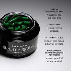 Sakara Beauty Biome Synbiotic Capsule 60pc