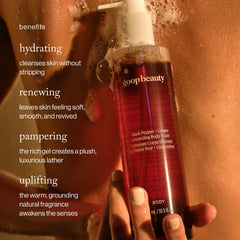 goop beauty Black Pepper + Ginger Grounding Body Wash 313ml