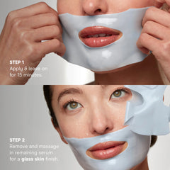 NuFACE IonPlex® Hydra-Gel Power Mask (1 Pack)