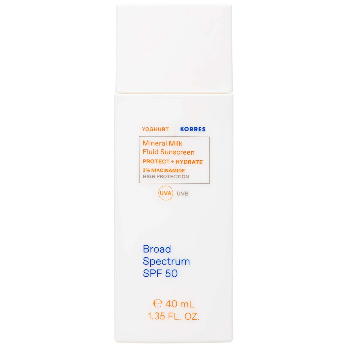 KORRES Mineral Milk Fluid Sunscreen SPF 50 40ml