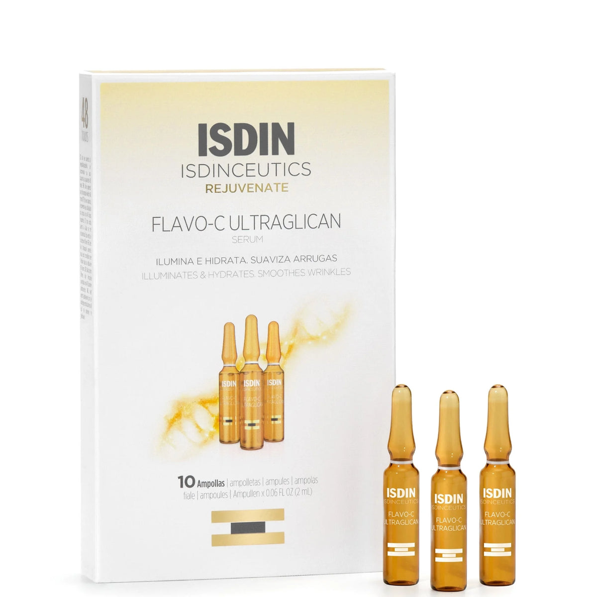 ISDIN Isdinceutics Flavo-C Ultraglican Serum Ampoules (Various Options)