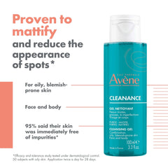 Avène Cleanance Cleansing Gel (3.3 oz.)