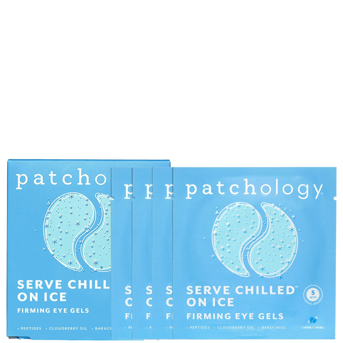Patchology Serve Chilled On Ice Firming Eye Gels - 5 Pack