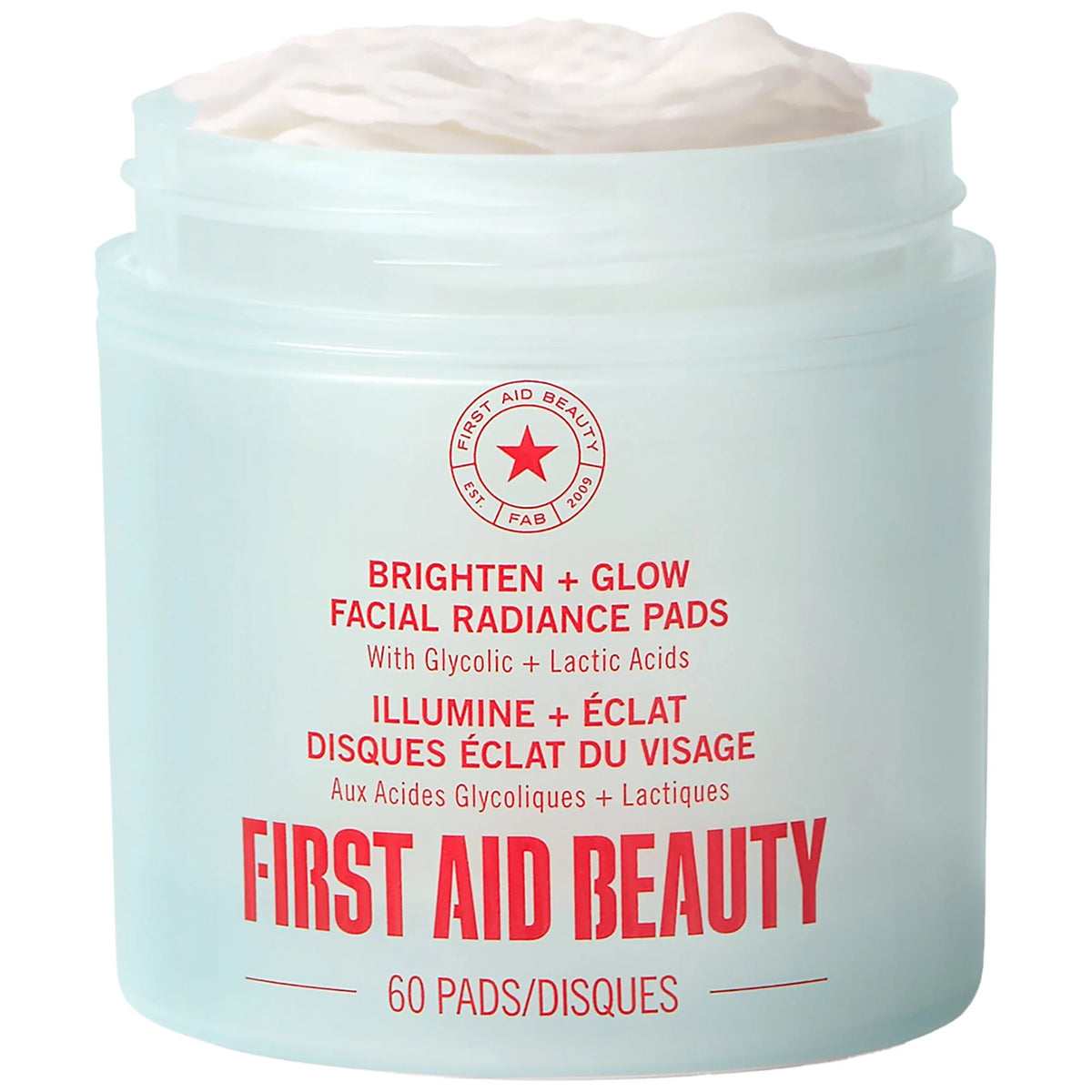 First Aid Beauty Brighten + Glow Facial Radiance Pads (60 count)