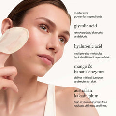 goop beauty 15% Glycolic Acid Overnight Glow Peel (12 count)