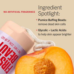 First Aid Beauty KP Bump Eraser Body Scrub Peach 8.0 oz 